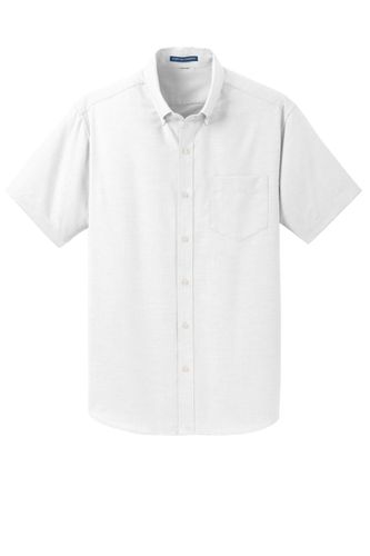 Port Authority Short Sleeve SuperPro Oxford Shirt. S659 image thumbnail