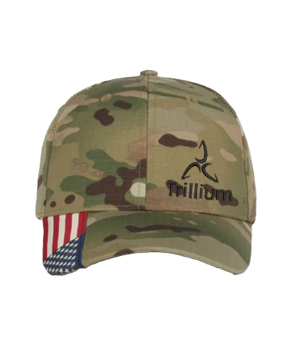 *In Stock* Trillium Multicam Cap USA Flag Visor image thumbnail
