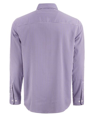 Cutter & Buck Skyline Epic Confidence Recycled Gingham Mens Long Sleeve Dress Shirt image thumbnail