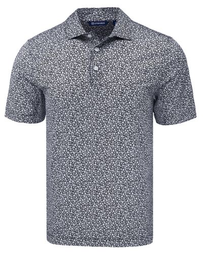 Cutter & Buck Pike Eco Flora Print Recycled Mens Big & Tall Polo Big & Tall image thumbnail