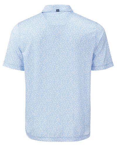Cutter & Buck Pike Eco Flora Print Recycled Mens Big & Tall Polo Big & Tall image thumbnail