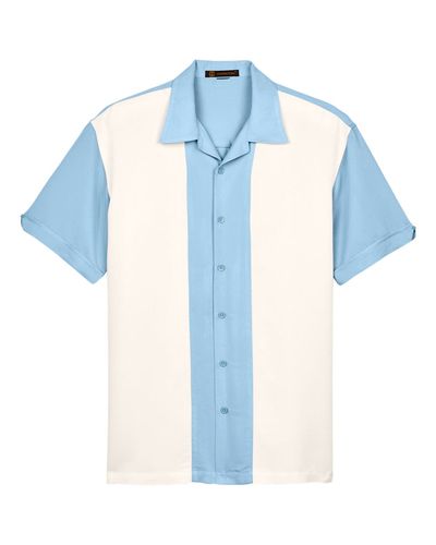 Men's Two-Tone Camp Shirt - M575 image thumbnail