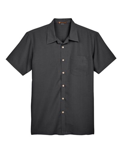 Men's Barbados Textured Camp Shirt - M560 image thumbnail Men's Barbados Textured Camp Shirt - M560 image thumbnail