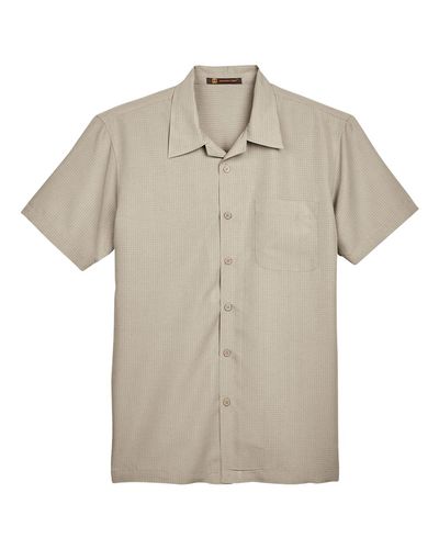 Men's Barbados Textured Camp Shirt - M560 image thumbnail Men's Barbados Textured Camp Shirt - M560 image thumbnail