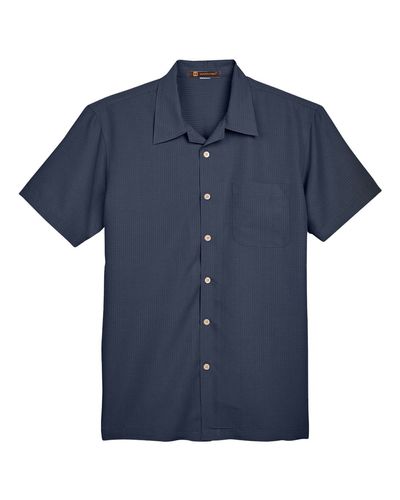 Men's Barbados Textured Camp Shirt - M560 image thumbnail Men's Barbados Textured Camp Shirt - M560 image thumbnail