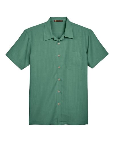Men's Barbados Textured Camp Shirt - M560 image thumbnail Men's Barbados Textured Camp Shirt - M560 image thumbnail