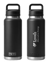 Image of Love's Alternative Energy Yeti 36oz Bottle with Chug Cap