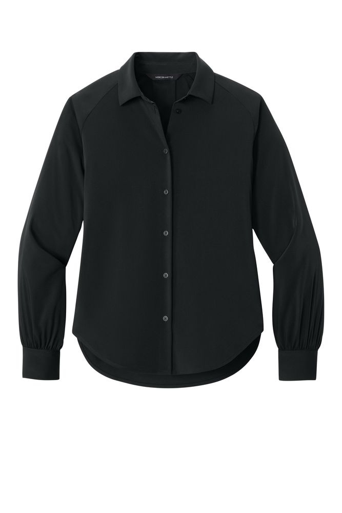 Mercer+Mettle Women's Long Sleeve Buttery Soft Blouse MM2017 primary image