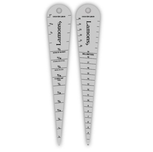 Flange Gap Tool - .020 Stainless Steel image thumbnail