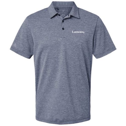 Adidas Men's Heathered Polo image thumbnail