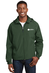 Image of A3127 Sport-Tek Hooded Raglan Jacket (EMB JST73)