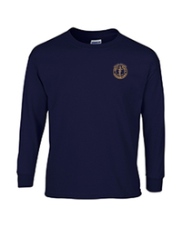 Image of A1756 Gildan Adult Ultra Cotton 6 oz. Long-Sleeve T-Shirt (JONES BEACH-G240)