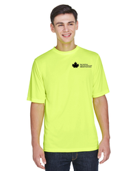 Image of A2645 Team 365 Mens Zone Performance T-Shirt - SAFETY (TT11) 