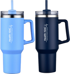 Image of Lucas 40 oz. Double Wall, Stainless Steel Travel Mug