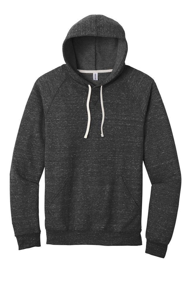 Jerzees Snow Heather French Terry Raglan Hoodie 90M primary image