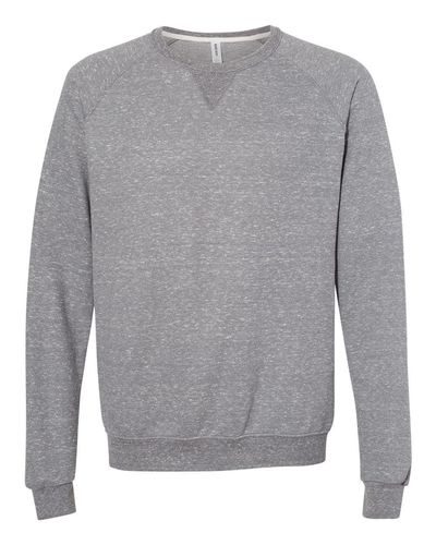 Snow Heather French Terry Crewneck Sweatshirt - 91MR image thumbnail
