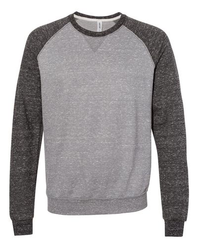 Snow Heather French Terry Crewneck Sweatshirt - 91MR image thumbnail