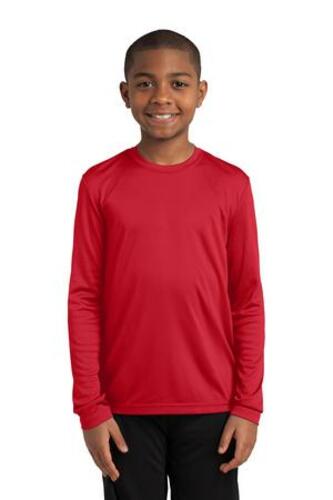 Sport-Tek® Youth Long Sleeve PosiCharge® Competitor™ Tee. YST350LS image thumbnail