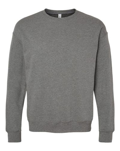 Sponge Fleece Drop Shoulder Crewneck Sweatshirt - 3945 image thumbnail