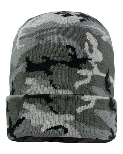 12" Solid Cuffed Beanie - SP12 image thumbnail