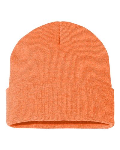 12" Solid Cuffed Beanie - SP12 image thumbnail