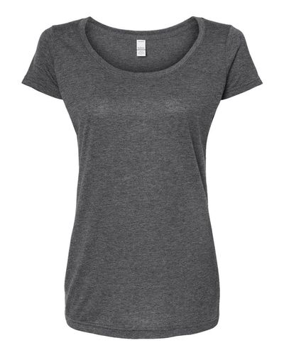 Women's Poly-Rich Scoop Neck T-Shirt - 243 image thumbnail