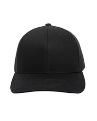 Image of Structured Trucker With Solid Mesh Back Hat