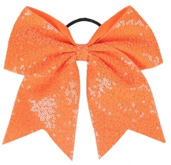 Image of Hair Bow - Orange 