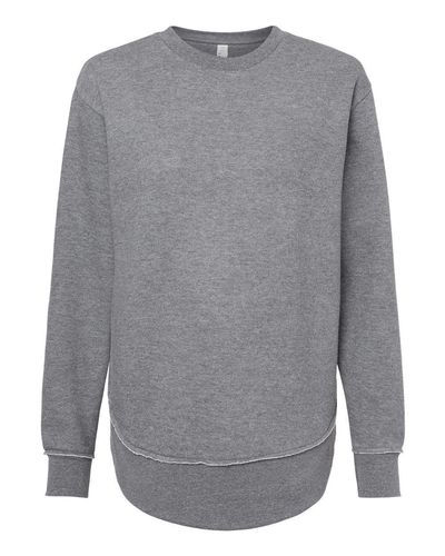 Women's Weekend Fleece Crewneck Sweatshirt - 3525  image thumbnail