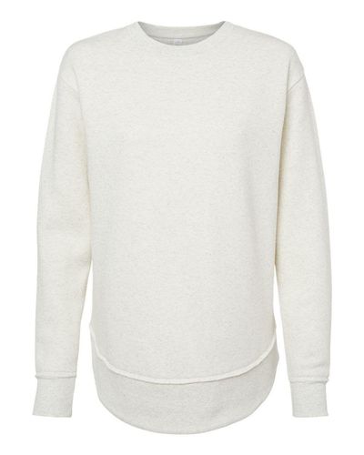 Women's Weekend Fleece Crewneck Sweatshirt - 3525  image thumbnail
