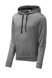 Image of Sport-Tek PosiCharge Sport-Wick Heather Fleece Hooded Pullover. ST264 