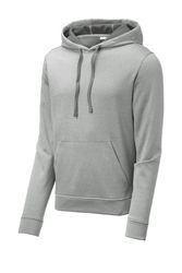 Image of Sport-Tek PosiCharge Sport-Wick Heather Fleece Hooded Pullover. ST264 