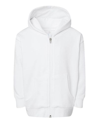 Toddler Full-Zip Fleece Hoodie - 3346  image thumbnail
