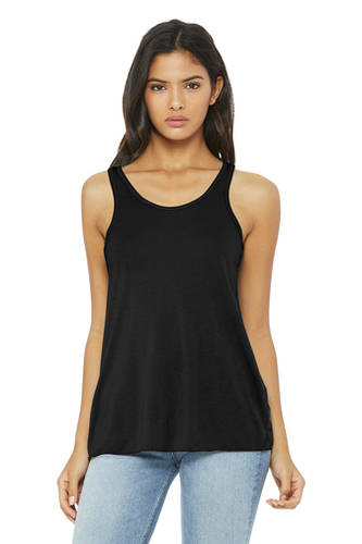BELLA+CANVAS  Women's Flowy Racerback Tank.   image thumbnail