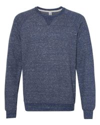Image of Snow Heather French Terry Crewneck Sweatshirt - 91MR  Copy (1)