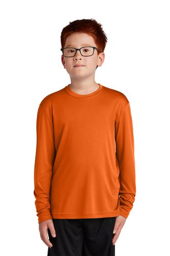 Sport-Tek® Youth Long Sleeve PosiCharge® Competitor™ Tee. YST350LS  image thumbnail