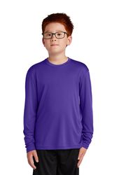 Image of Sport-Tek® Youth Long Sleeve PosiCharge® Competitor™ Tee. YST350LS