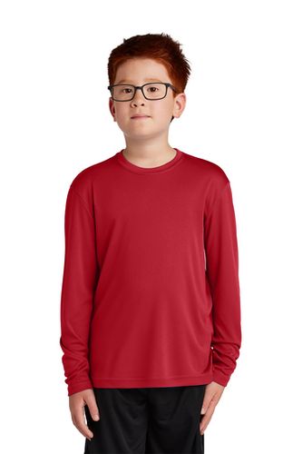 Sport-Tek® Youth Long Sleeve PosiCharge® Competitor™ Tee. YST350LS image thumbnail