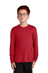 Image of Sport-Tek® Youth Long Sleeve PosiCharge® Competitor™ Tee. YST350LS