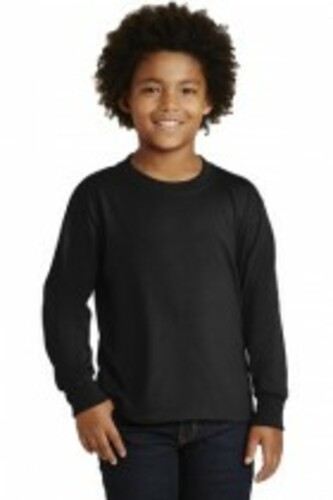 JERZEES® Youth Dri-Power®  Active 50/50 Cotton/Poly Long Sleeve T-Shirt. 29BL  image thumbnail