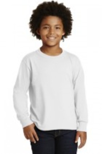 JERZEES® Youth Dri-Power®  Active 50/50 Cotton/Poly Long Sleeve T-Shirt. 29BL   image thumbnail