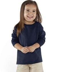 Image of Rabbit Skins Toddler Long Sleeve FineJersey T-Shirt 