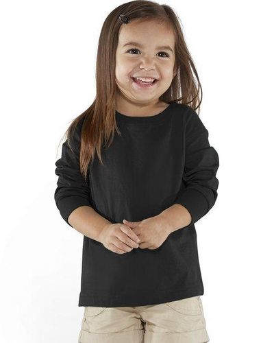 Rabbit Skins Toddler Long Sleeve FineJersey T-Shirt  image thumbnail