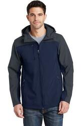 Image of Port Authority® Hooded Core Soft Shell Jacket. J335 