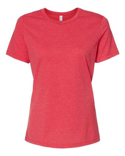Women’s Relaxed Fit Heather CVC Tee - 6400CVC  image thumbnail