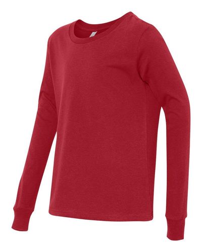 Youth Jersey Long Sleeve Tee - 3501Y  image thumbnail