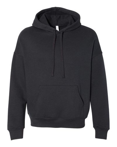 Sponge Fleece Drop Shoulder Hoodie - 3729  image thumbnail