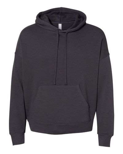 Sponge Fleece Drop Shoulder Hoodie - 3729  image thumbnail