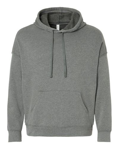 Sponge Fleece Drop Shoulder Hoodie - 3729  image thumbnail