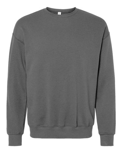 Sponge Fleece Drop Shoulder Crewneck Sweatshirt - 3945  image thumbnail